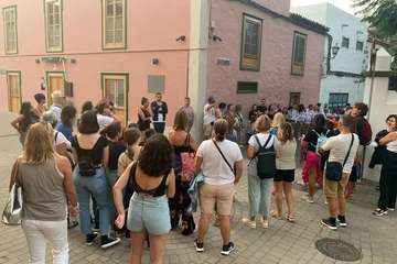 El casco viejo de Telde vive un sábado de rutas interpretadas/TA.